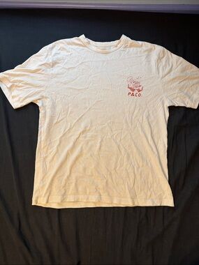 P&Co. Men's Short Sleeve Graphic Tee in Cream
